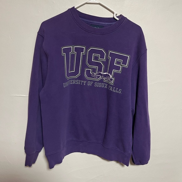 Jansport Deep Purple University of Sioux Falls Sweatshirt - Picture 1 of 3